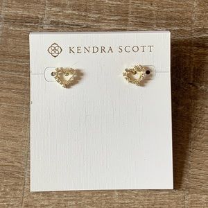 Kendra Scott Heart Earrings